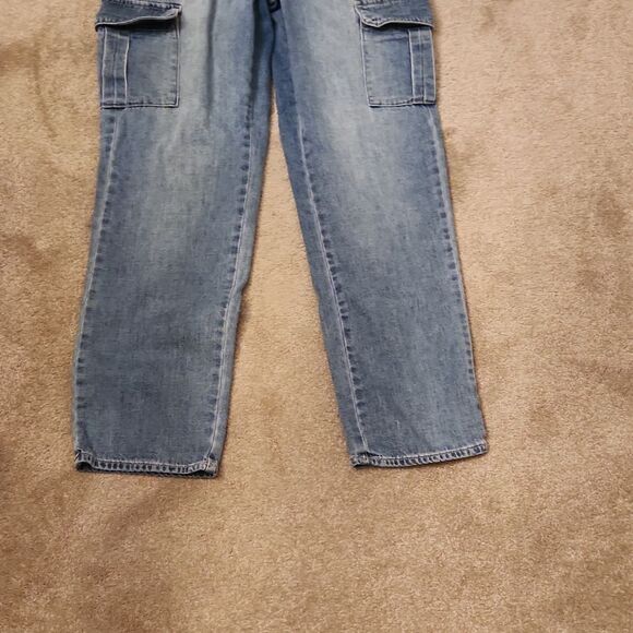 SO Women's Super Hi-Rise Jogger Denim Jeans Size 5/27 - Picture 3 of 7